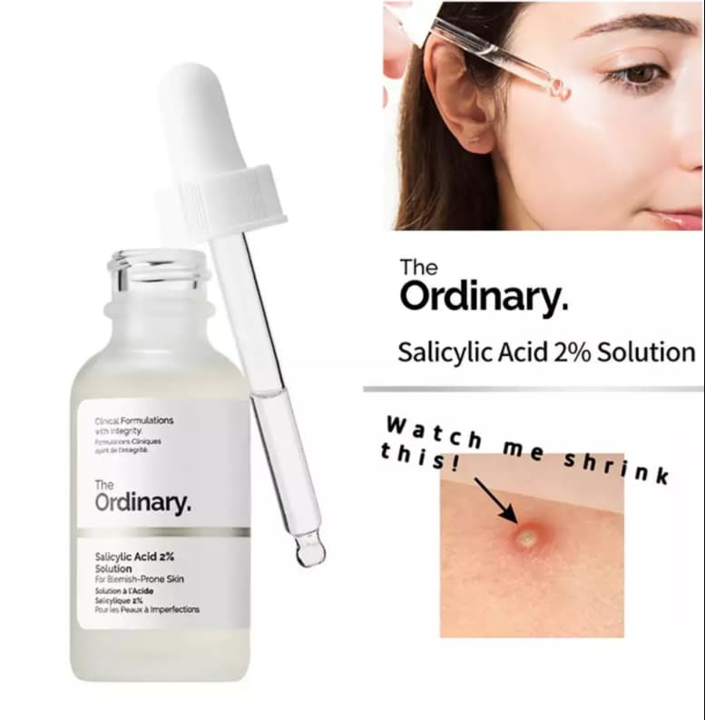 سرم ضد جوش سالیسیلیک اسید 2% سلوشن اوردینری(اصل) The Ordinary Salicylic Acid 2% Solution — تصویر ۳