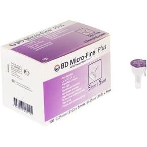 سرسوزن بی دی میکروفاین پلاس 5میل BD Micro-fine Plus Insulin Syringe 5m — تصویر ۳