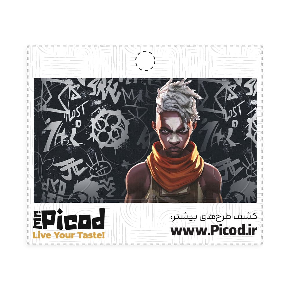 اسکین محافظ لنز آیفون۱۷ طرح آرکین Arcane کد PCD-CS1076 — تصویر ۴