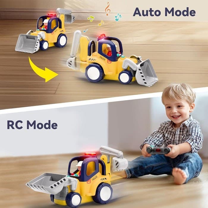 لودر کنترلی موزیکال هولی تویز huile toys — تصویر ۴
