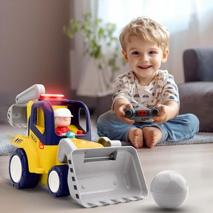 لودر کنترلی موزیکال هولی تویز huile toys — تصویر ۲