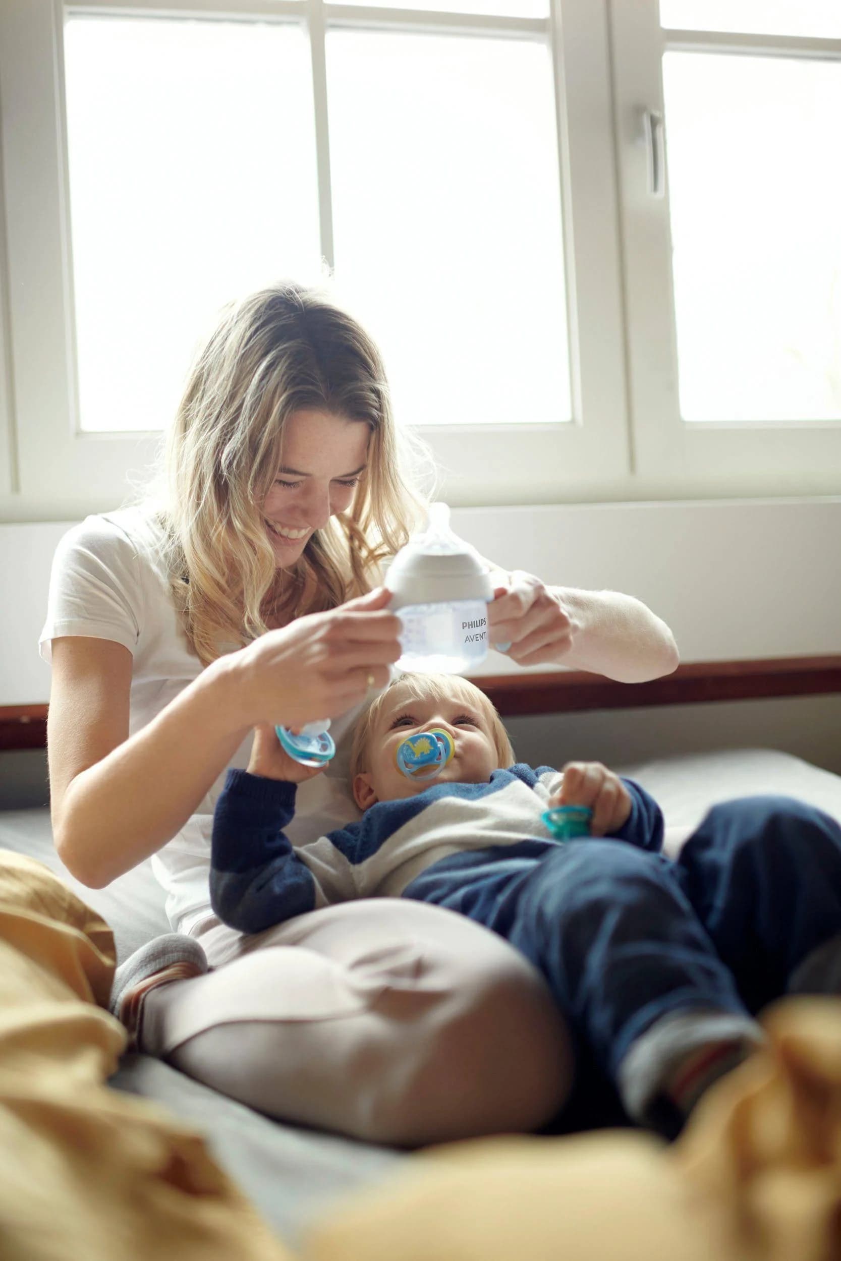 شیشه شیر نچرال دسته‌دار ۱۵۰ میلی لیتر فیلیپس اونت PHILIPS AVENT سری Response — تصویر ۳