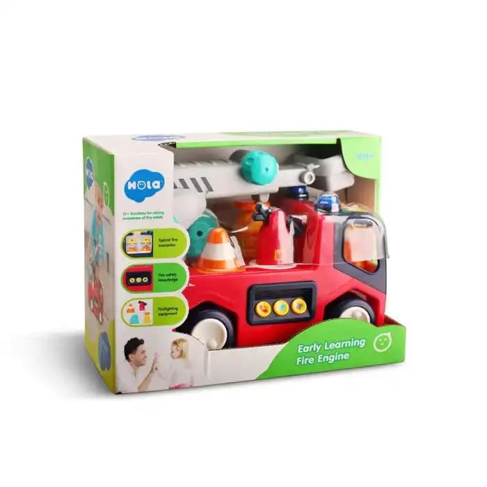 ماشین آتش نشان هولی تویز Huile Toys — تصویر ۱۰