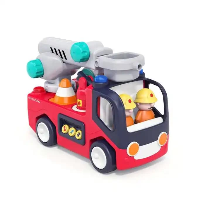 ماشین آتش نشان هولی تویز Huile Toys — تصویر ۸