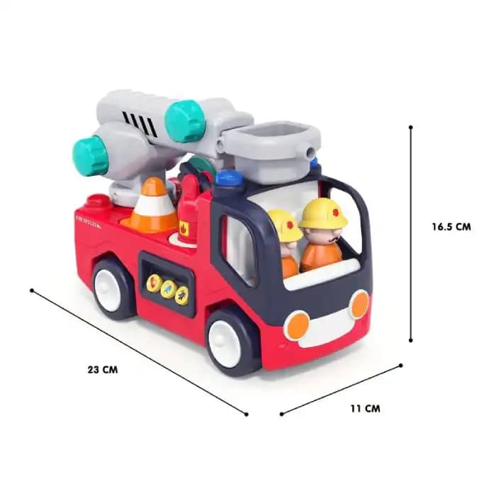 ماشین آتش نشان هولی تویز Huile Toys — تصویر ۱۱