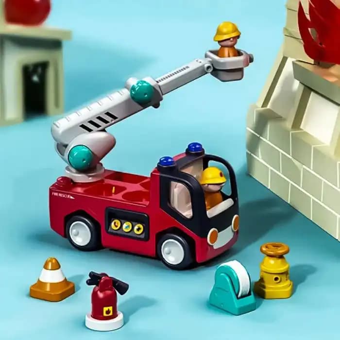 ماشین آتش نشان هولی تویز Huile Toys — تصویر ۱۲