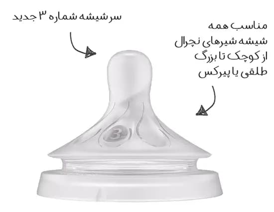 سرشیشه شماره 5 فیلیپس اونت +6 ماه نچرال Response — تصویر ۲