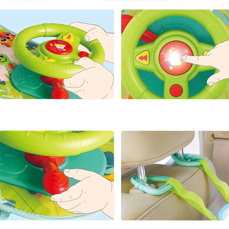 فرمان آویز پشت صندلی ماشین هالی تویز Huile Toys — تصویر ۴