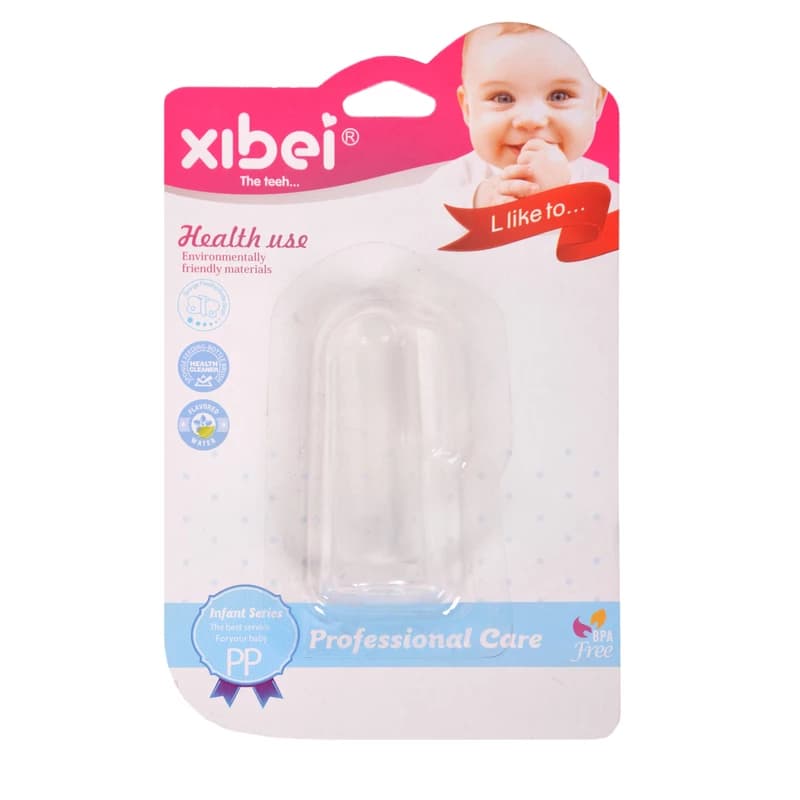 مسواک انگشتی سیلیکونی ژیبی مدل finger Toothbrush xb81 — تصویر ۴