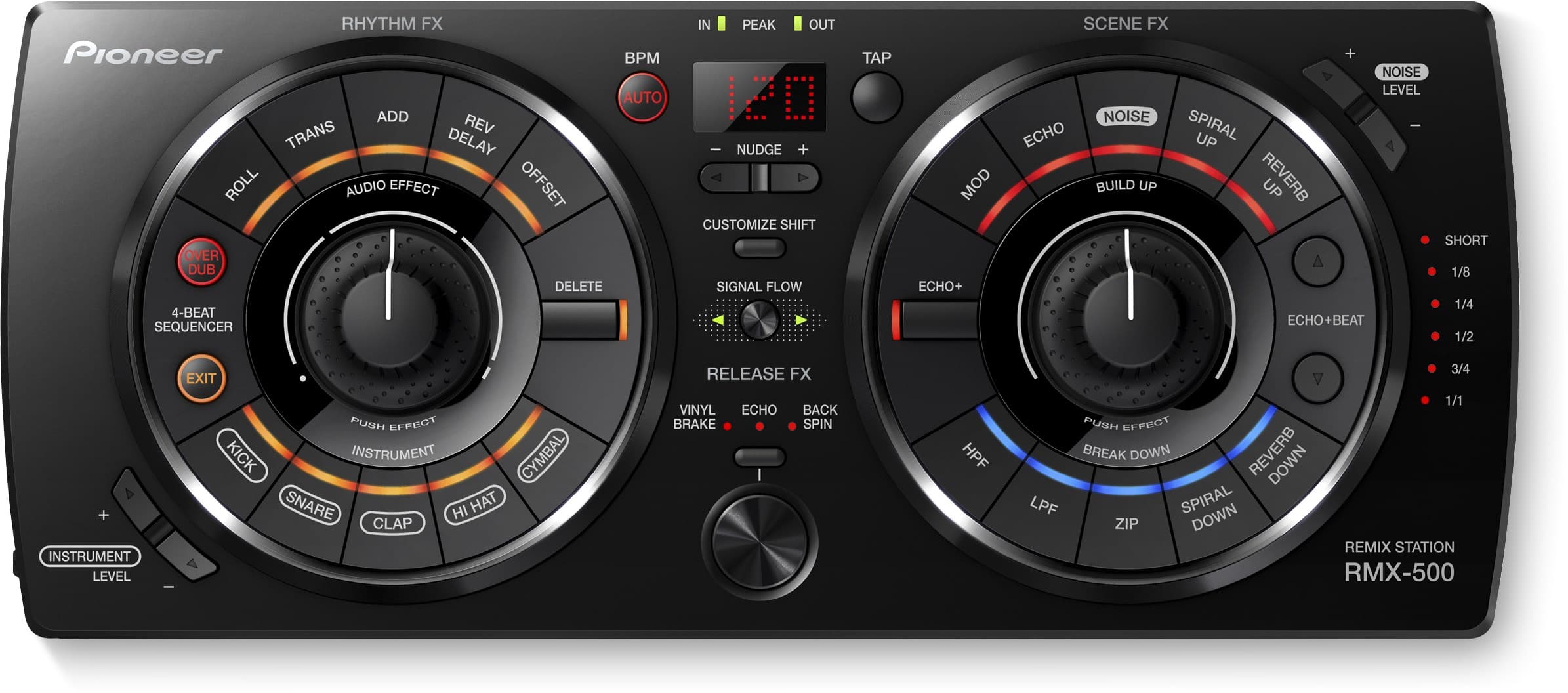 افکتور دی جی پایونیر Pioneer RMX-500 — تصویر ۷