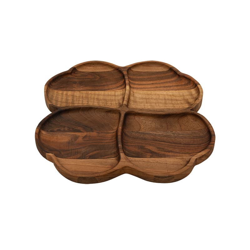 اردوخوری چوبی طرح گل