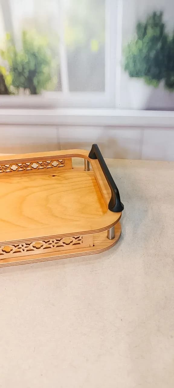 سینی چوبی مستطیل — تصویر ۱۲