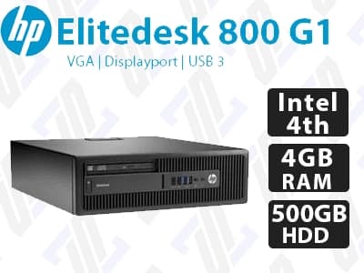💻 مینی کیس استوک HP EliteDesk 800 G1 | Core i5 نسل ۴ — تصویر ۳