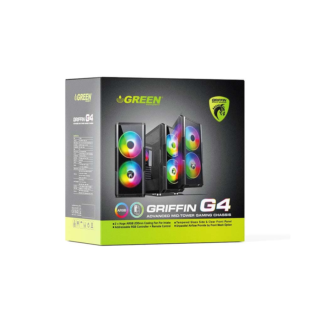 کیس کامپیوتر گرین G4
