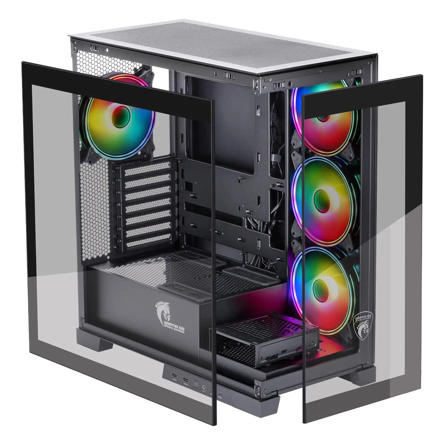 کیس کامپیوتر گرین GRIFFIN G8 — تصویر ۳