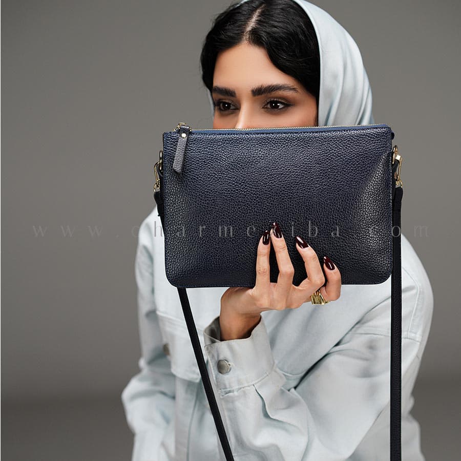 کیف دوشی چرم زنانه CODE:472/4 — تصویر ۶