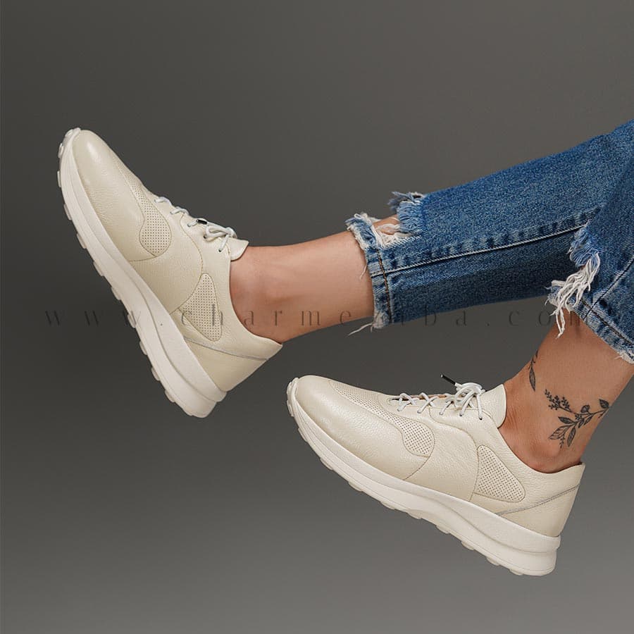 کتونی چرم زنانه CODE:831 — تصویر ۹