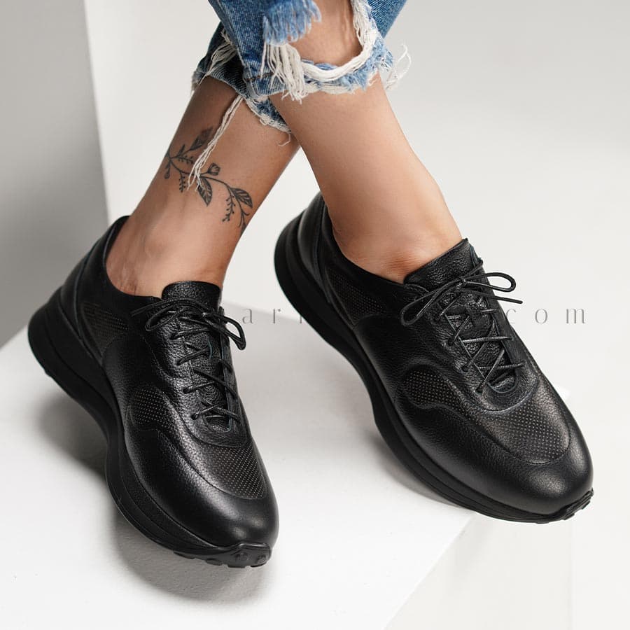 کتونی چرم زنانه CODE:831 — تصویر ۷