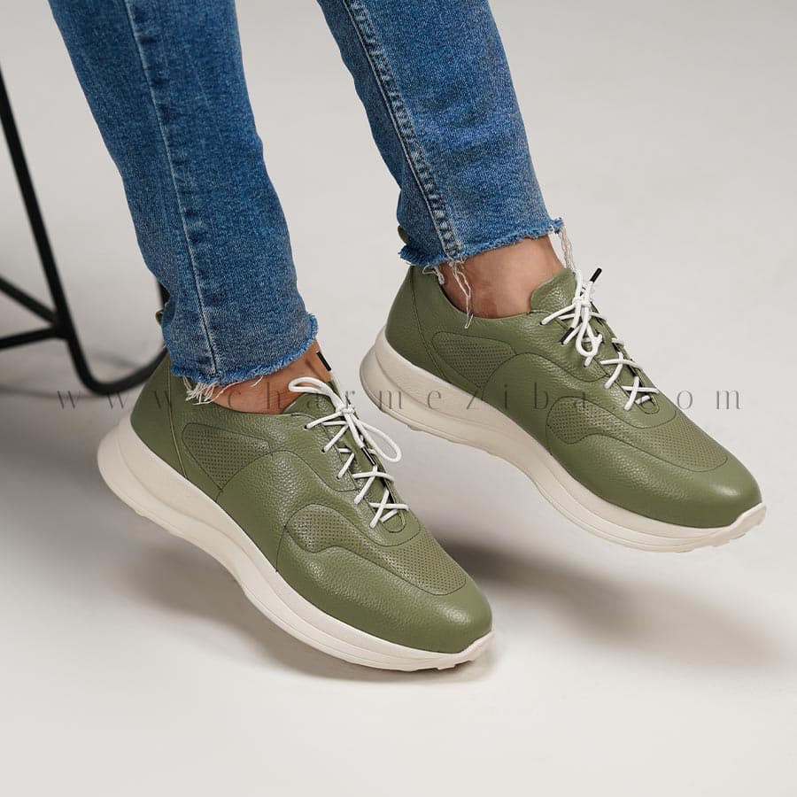 کتونی چرم زنانه CODE:831 — تصویر ۶