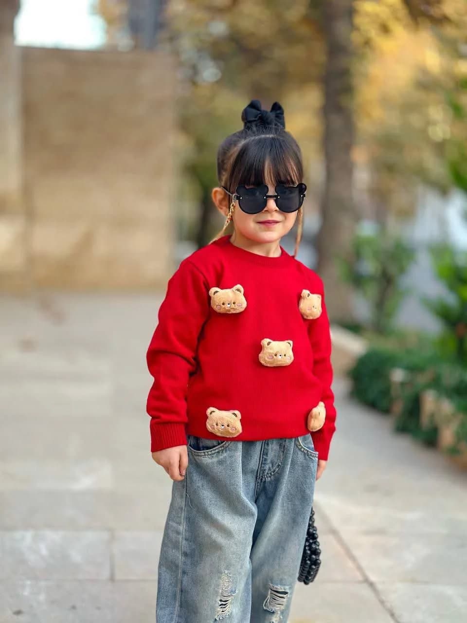 بلوز بافت تدی برجسته