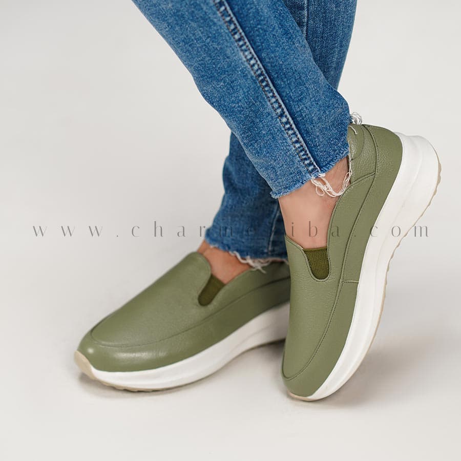 کتونی چرم زنانه CODE:835 — تصویر ۶