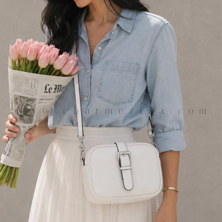 کیف دوشی چرم زنانه CODE:430/4
