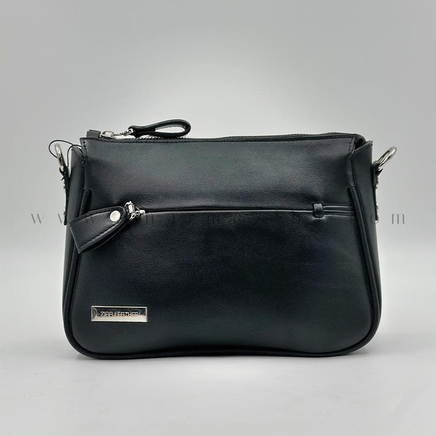 کیف دوشی چرم زنانه CODE:324/2 — تصویر ۳
