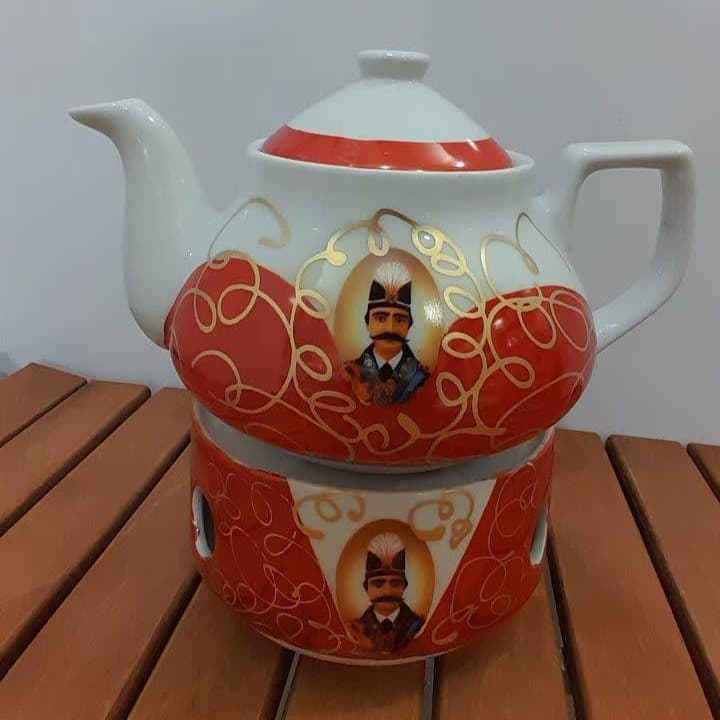 قوری و وارمر قوری مدل شاه عباسی — تصویر ۹