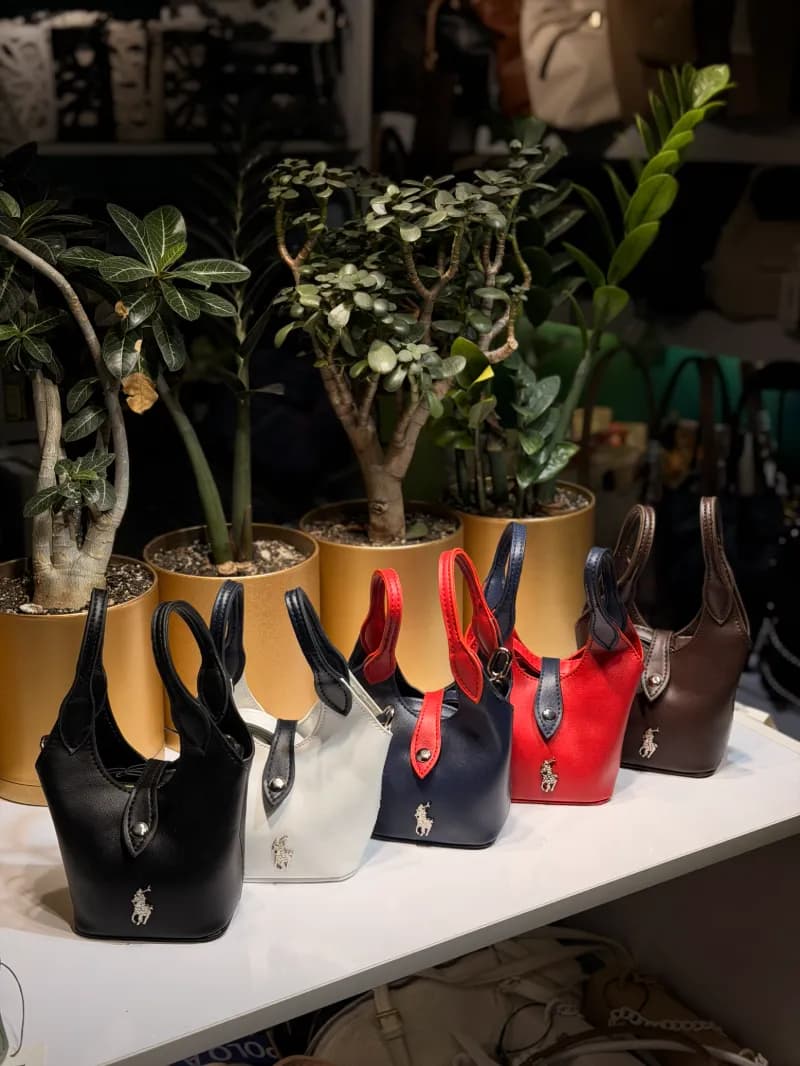 کیف مینی بگ دخترانه چرمی پولو
