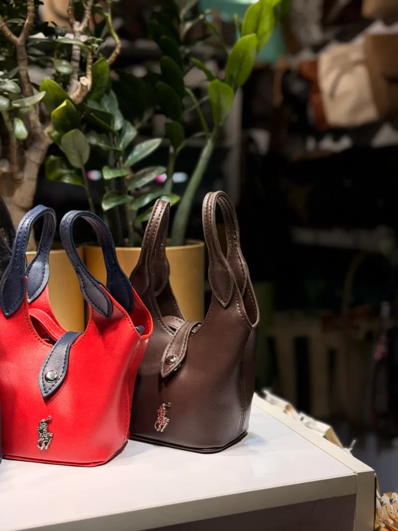 کیف مینی بگ دخترانه چرمی پولو — تصویر ۳