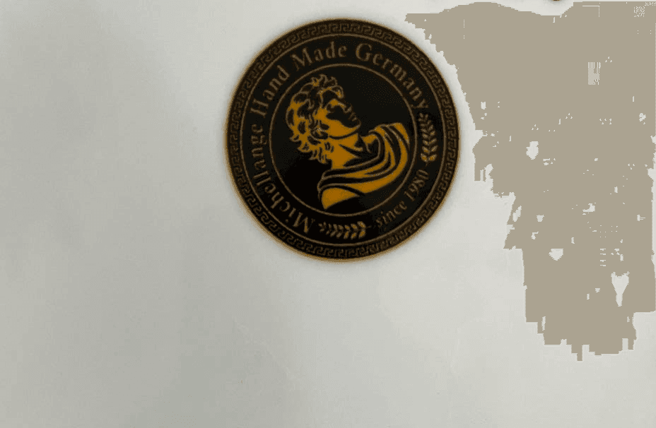 بشقاب دیوارکوب طرح گل قطر 18 — تصویر ۴