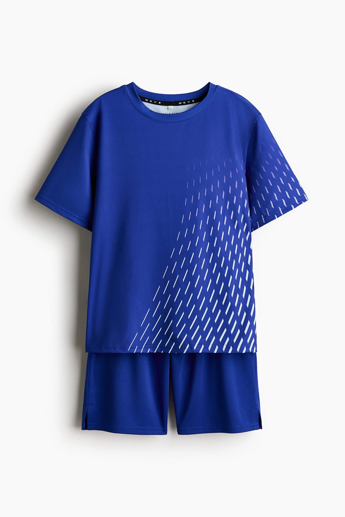 تی شرت اچ اند ام پسرانه پلی استر آبی Regular/رگولار اسپرت | H&M 1306820 ID — تصویر ۱۱