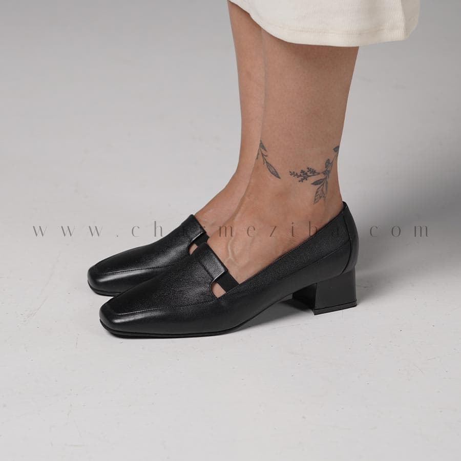 کفش چرم اداری زنانه CODE:882 — تصویر ۸