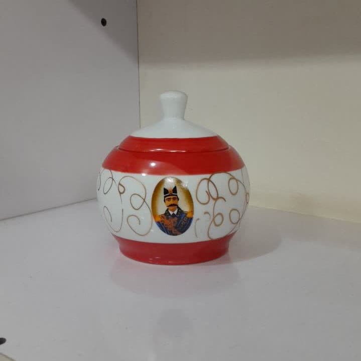 قندان چینی طرح شاه عباسی — تصویر ۶