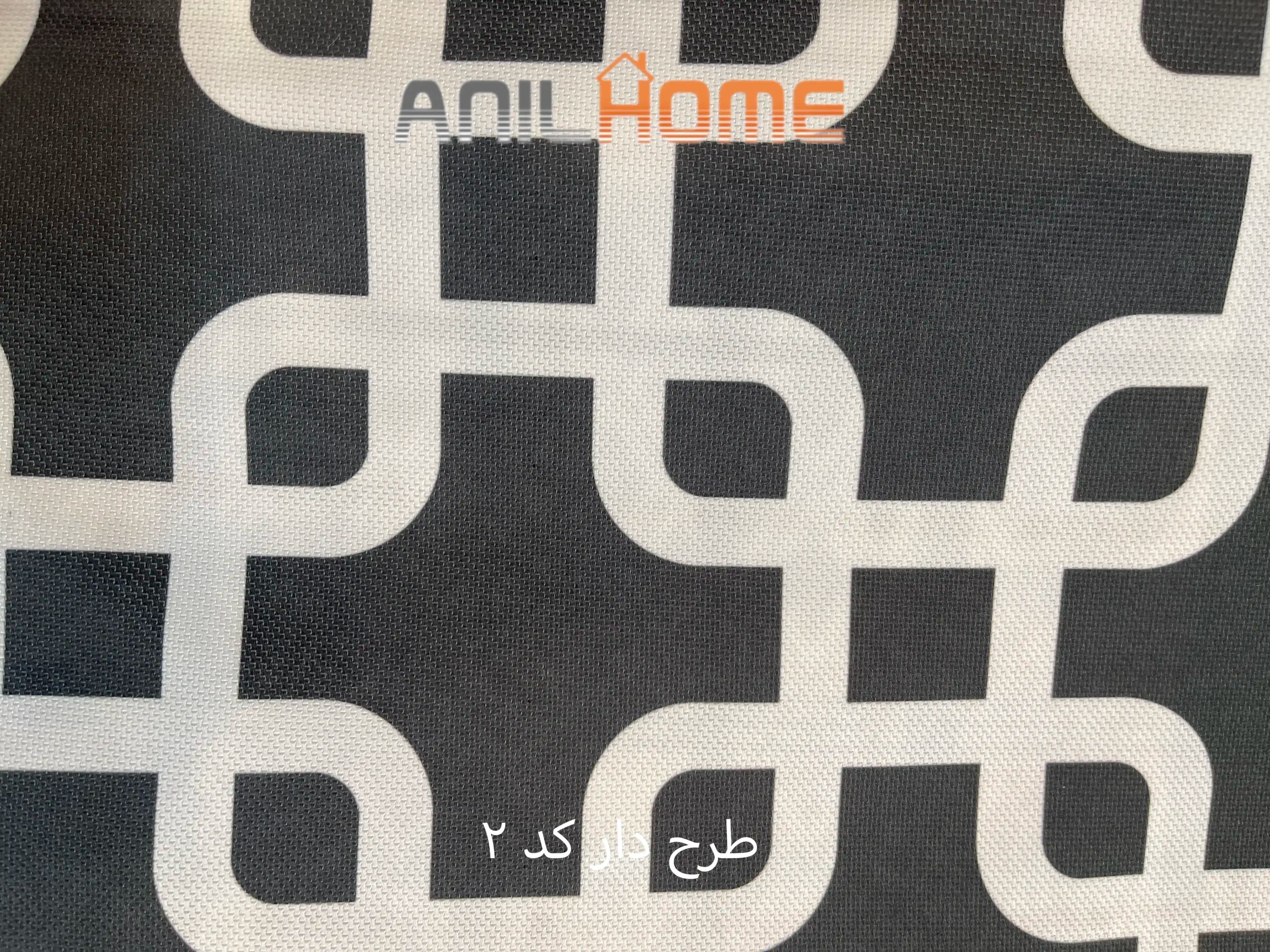 پارچه مبلی کتان طرحدار کد 2 — تصویر ۲