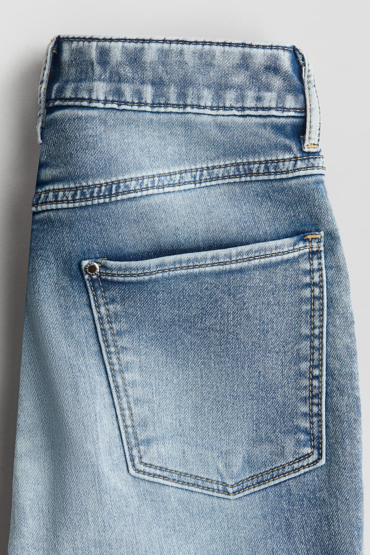 شلوار جین اچ اند ام پسرانه جین آبی Relaxed/ریلکس فاق نرمال Relaxed/ریلکس | H&M 1293064 IN — تصویر ۳