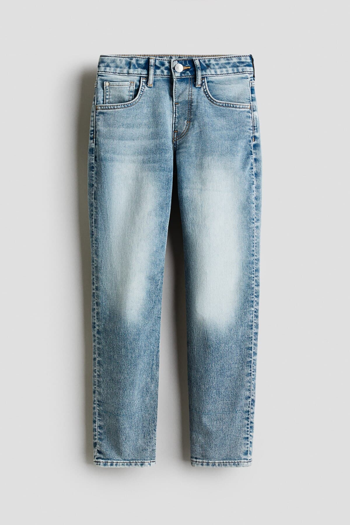 شلوار جین اچ اند ام پسرانه جین آبی Relaxed/ریلکس فاق نرمال Relaxed/ریلکس | H&M 1293064 IN