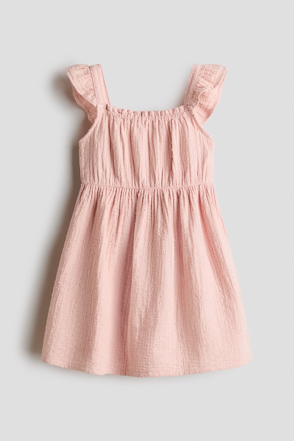 لباس اچ اند ام دخترانه صورتی راسته Regular/رگولار | H&M 1341614 IN