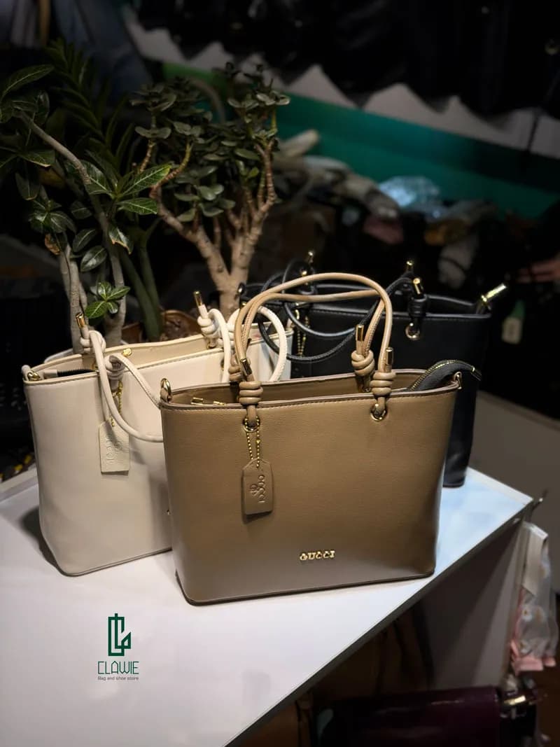 کیف زنانه.دخترانه : گوچی چرمی شیک — تصویر ۱۱