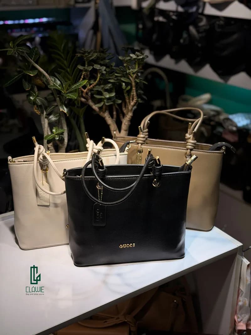 کیف زنانه.دخترانه : گوچی چرمی شیک — تصویر ۲