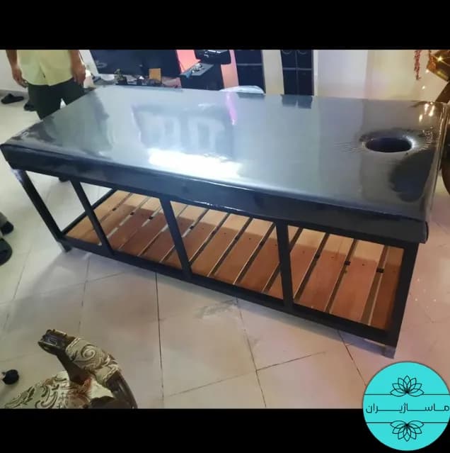 تخت ماساژ حرفه ای مدل M991⭐(گارانتی 1 ساله) برند ماساژیران — تصویر ۵