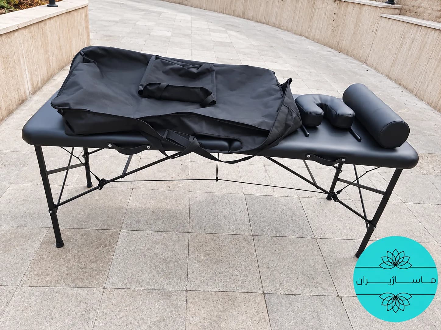 تخت ماساژ حرفه ای و پرتابل مدل M791⭐(گارانتی 1 ساله) برند ماساژیران — تصویر ۲