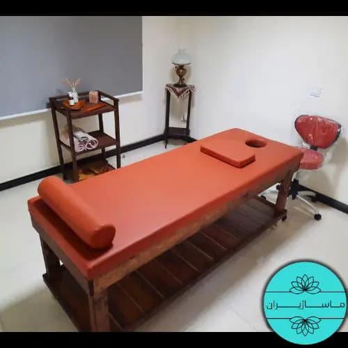 تخت ماساژ ثابت چوبی مدل M351⭐ (گارانتی 1 ساله) برند ماساژیران — تصویر ۱۰