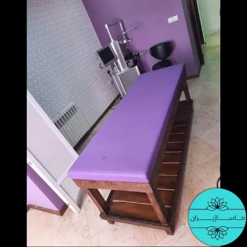 تخت ماساژ ثابت چوبی مدل M351⭐ (گارانتی 1 ساله) برند ماساژیران — تصویر ۶