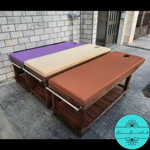 تخت ماساژ ثابت چوبی مدل M351⭐ (گارانتی 1 ساله) برند ماساژیران — تصویر ۷