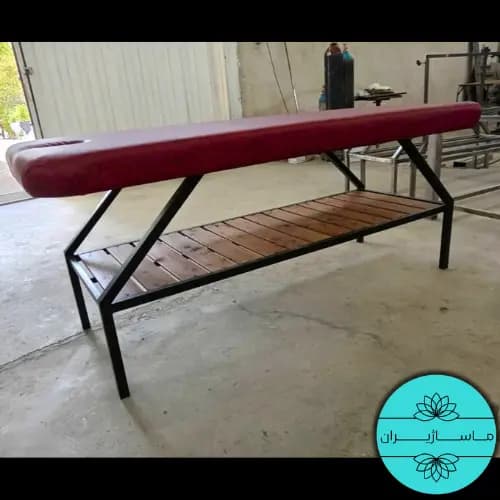 تخت ماساژ ثابت پایه فلزی مدل M551⭐(گارانتی 1 ساله) برند ماساژیران — تصویر ۹
