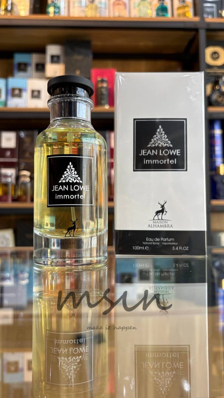 عطر مردانه ایمورتال الحمبرا Jean Lowe Immortal — تصویر ۳