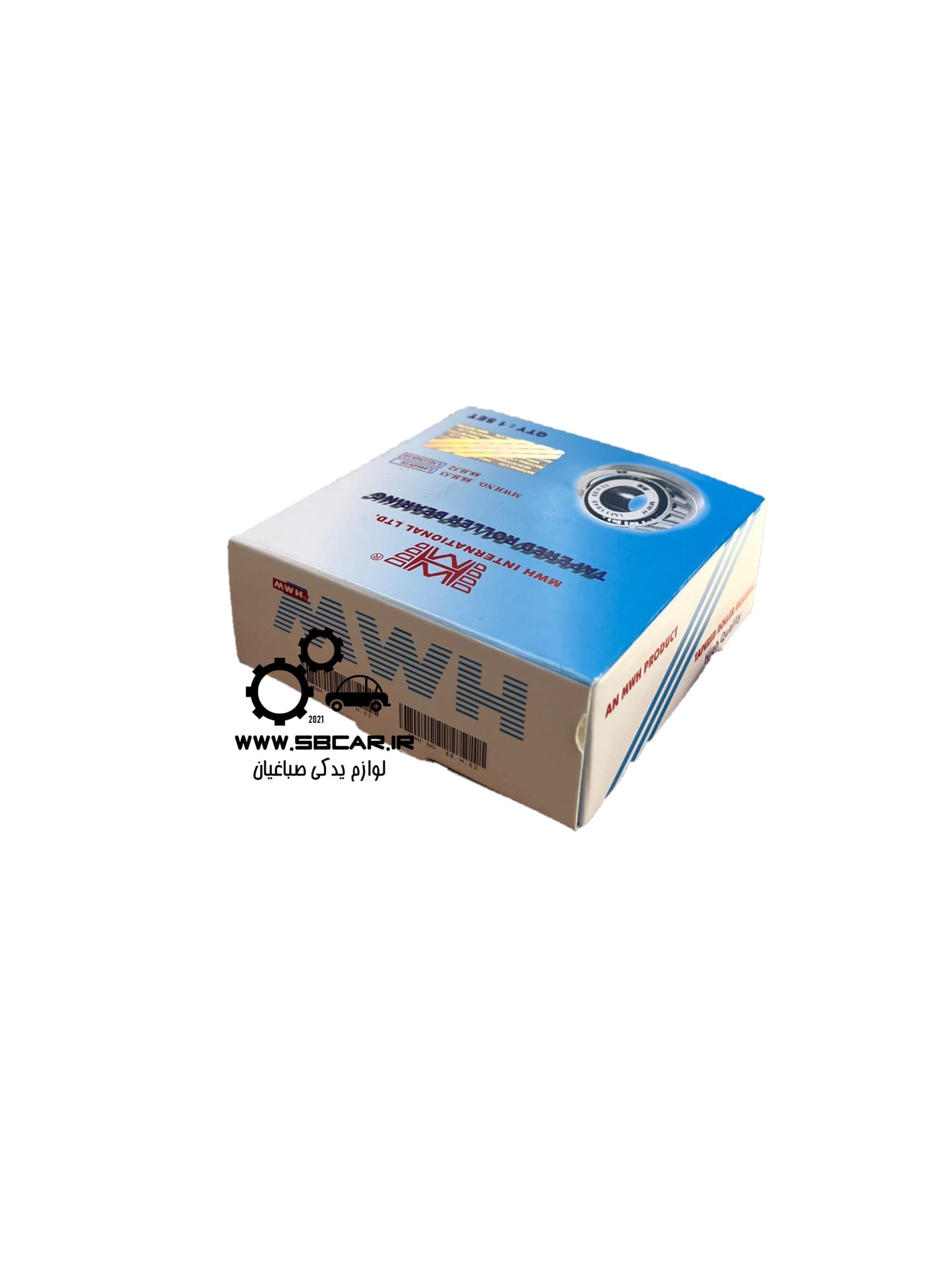 بلبرینگ چرخ عقب پراید جدید و تیبا ساینا کوئیک mwh اصلی — تصویر ۳