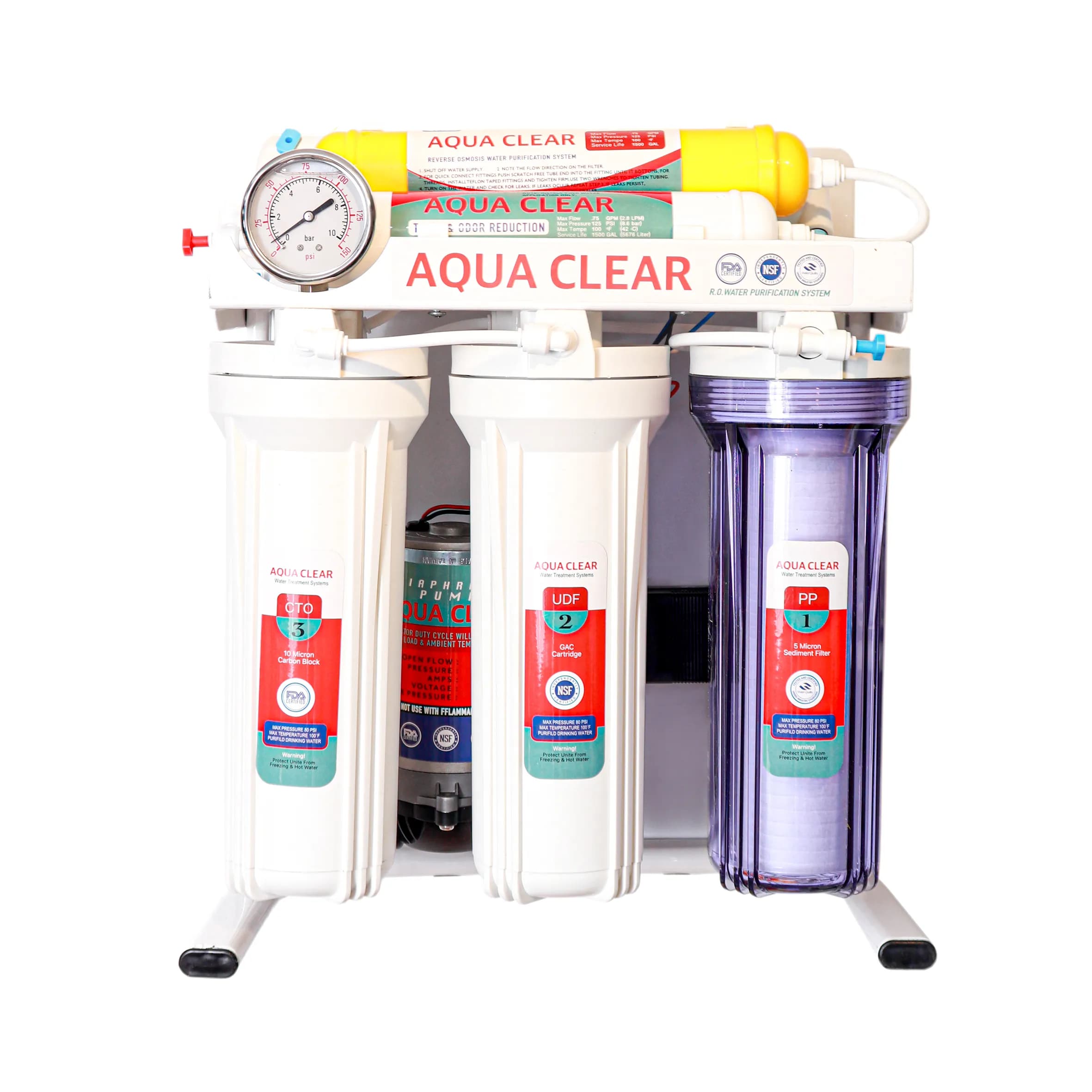 دستگاه تصفیه آب 6 مرحله تایوانی آکوا کلر RO-6 -AQUA CLEAR