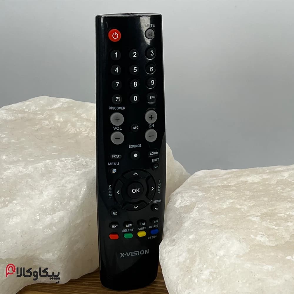 کنترل تلویزیون ایکس ویژن XVISION تخم مرغی سه نوشته — تصویر ۷